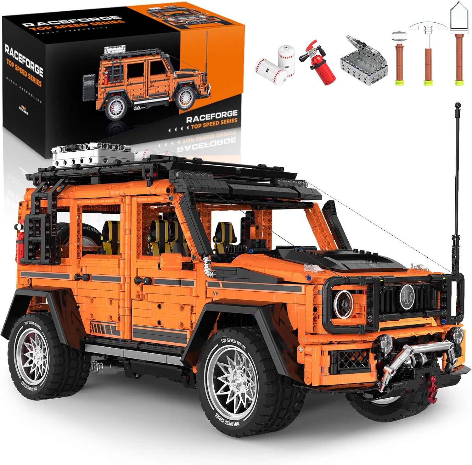 MOC 10642 - 3914Pcs Classic Remote Control Off-Road Vehicle Building Blocks