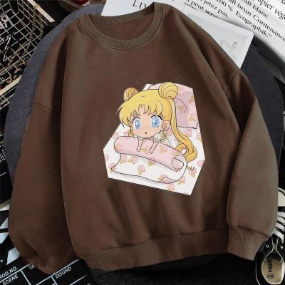Sailor Moon Wake Up Sweatshirt - Halo Merch